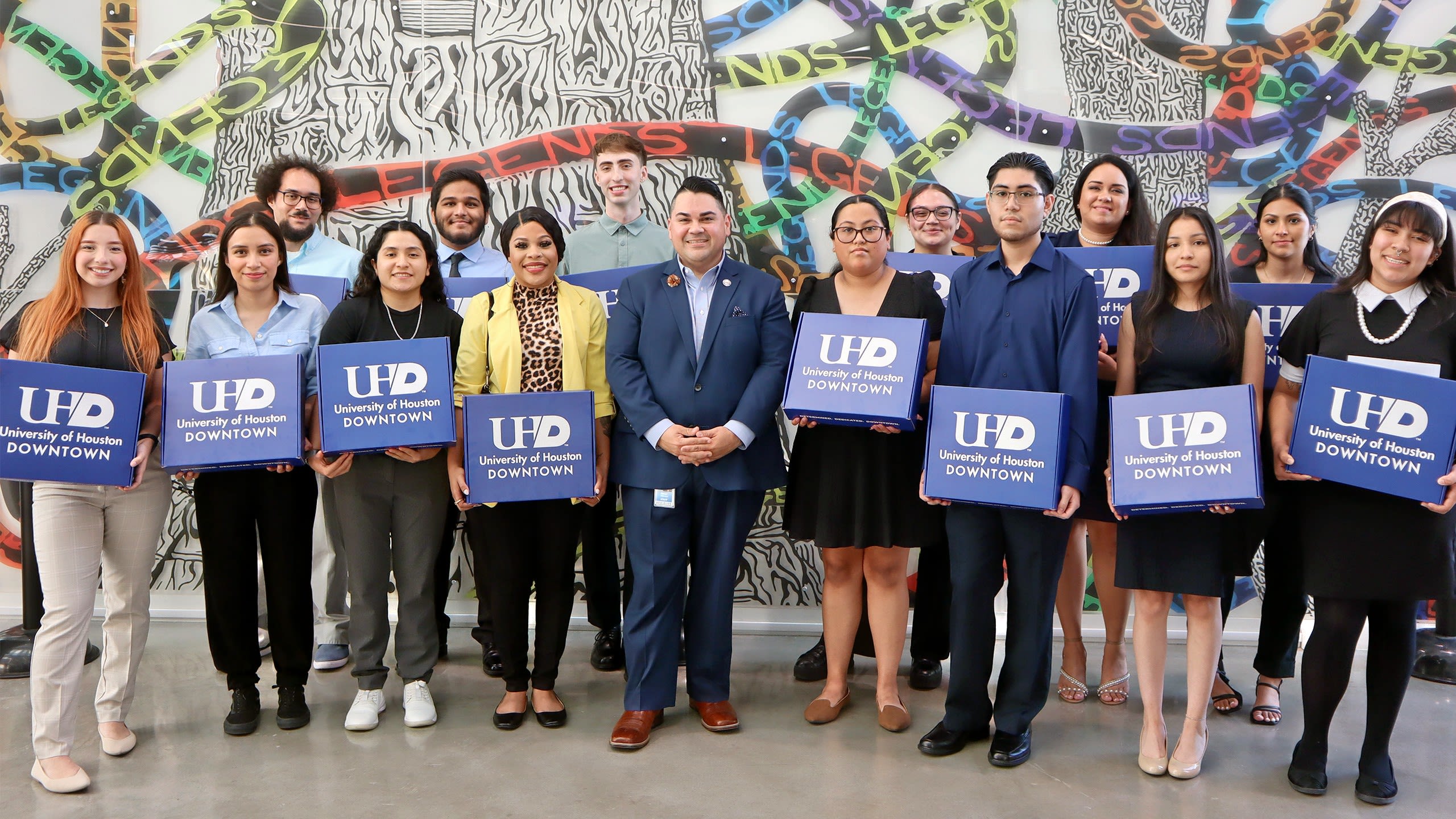 Group of LSC students who transferred to UHD.