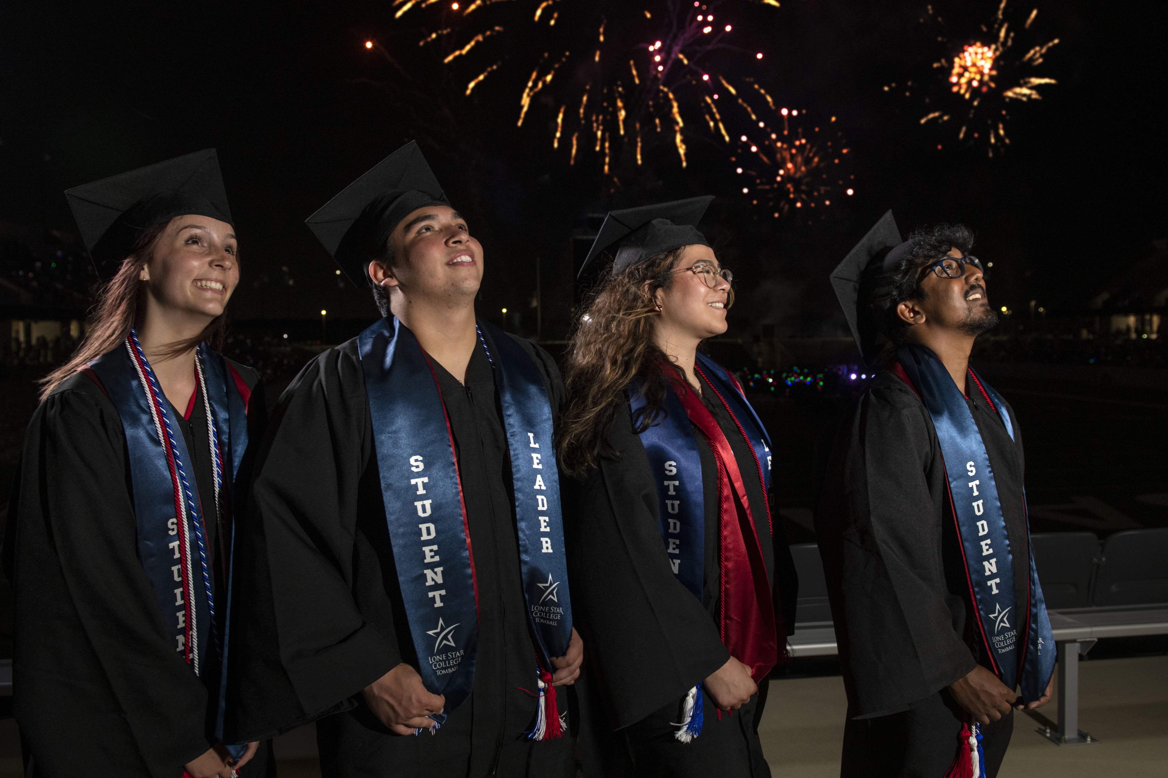 LSC Graduates With Fireworks   Dsc 6143 4096x2729 